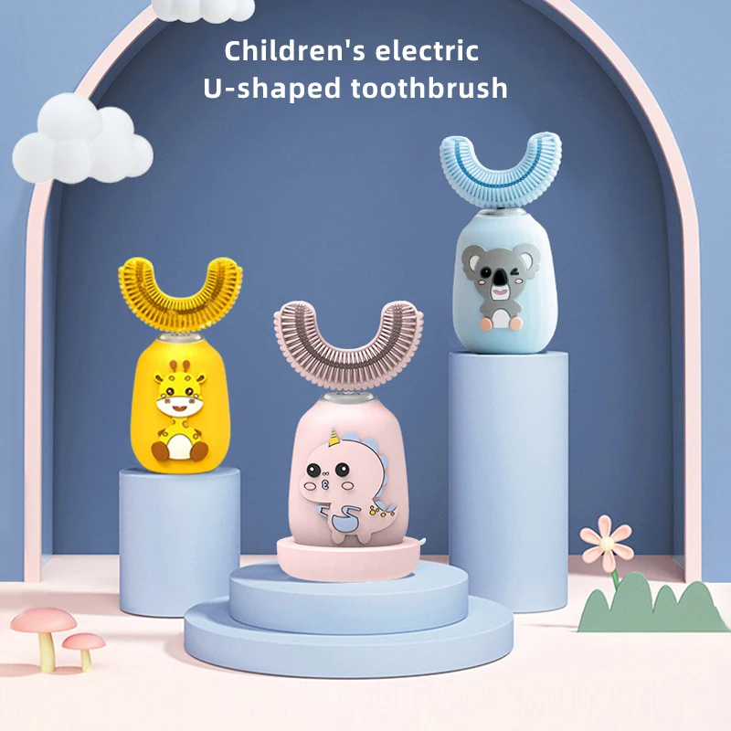 New Cartoon Pattern Soft Silicone Brush Head Children Electric ToothbrushFully Automatic Kids Electric Toothbrush USB Charging
New Cartoon Pattern Soft Silicone Brush Head Children Electric ToothbrushFully Automatic Kids Electric Toothbrush USB Charging
