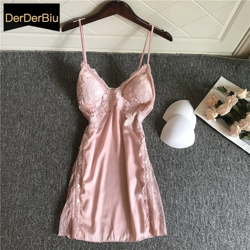Rayon Suspenders Nightgowns Lace Nightdress Women Sexy Nightwear Summer Deep V-neck Sleepwear Backless Soft Homewear
Rayon Suspenders Nightgowns Lace Nightdress Women Sexy Nightwear Summer Deep V-neck Sleepwear Backless Soft Homewear