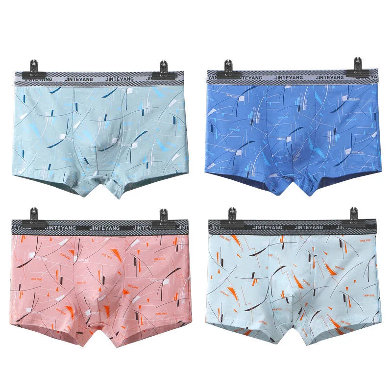 4Pcs/lot Men Underwear Cotton Printed Boxer Men Underpants Comfortable Breathable Boxer Panties Underwear Man Boxer 4XL
4Pcs/lot Men Underwear Cotton Printed Boxer Men Underpants Comfortable Breathable Boxer Panties Underwear Man Boxer 4XL
