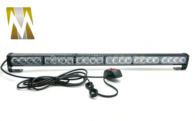 24 LED Car strobe light bar car warning flash lightbar led beacon high quality Traffic Advisors by DHL UPS EMS | Автомобили и