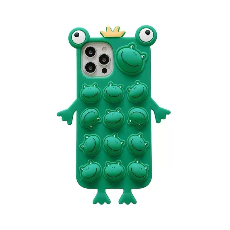 Fidget Toys Silicone Frog Prince Anti stress Toy Simple Dimple Bubble Mobile Phone Case Desktop Puzzle Game Toys For Children
Fidget Toys Silicone Frog Prince Anti stress Toy Simple Dimple Bubble Mobile Phone Case Desktop Puzzle Game Toys For Children