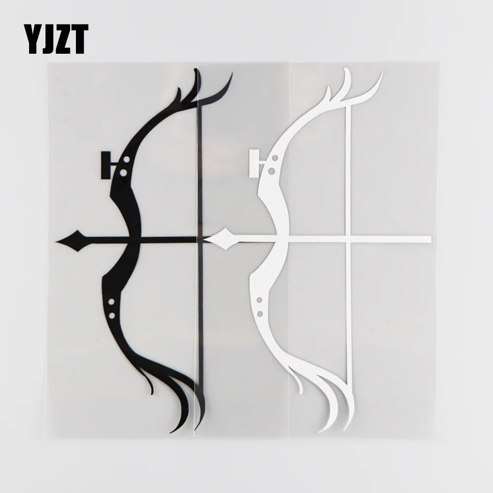 YJZT 11.2CM*18.1CM Bow And Arrow Creative Personality Car Stickers Decorative Vinyl Decals 1A-0244
YJZT 11.2CM*18.1CM Bow And Arrow Creative Personality Car Stickers Decorative Vinyl Decals 1A-0244