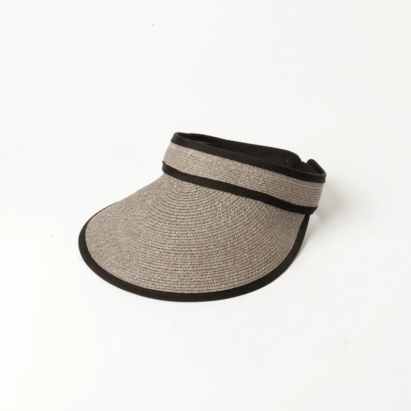 Summer Hats For Women Straw Hat Wide Brim Empty Top Visor Cap Sun Protection Beach Hat Ladies Hats High Quality Gorras New
Summer Hats For Women Straw Hat Wide Brim Empty Top Visor Cap Sun Protection Beach Hat Ladies Hats High Quality Gorras New