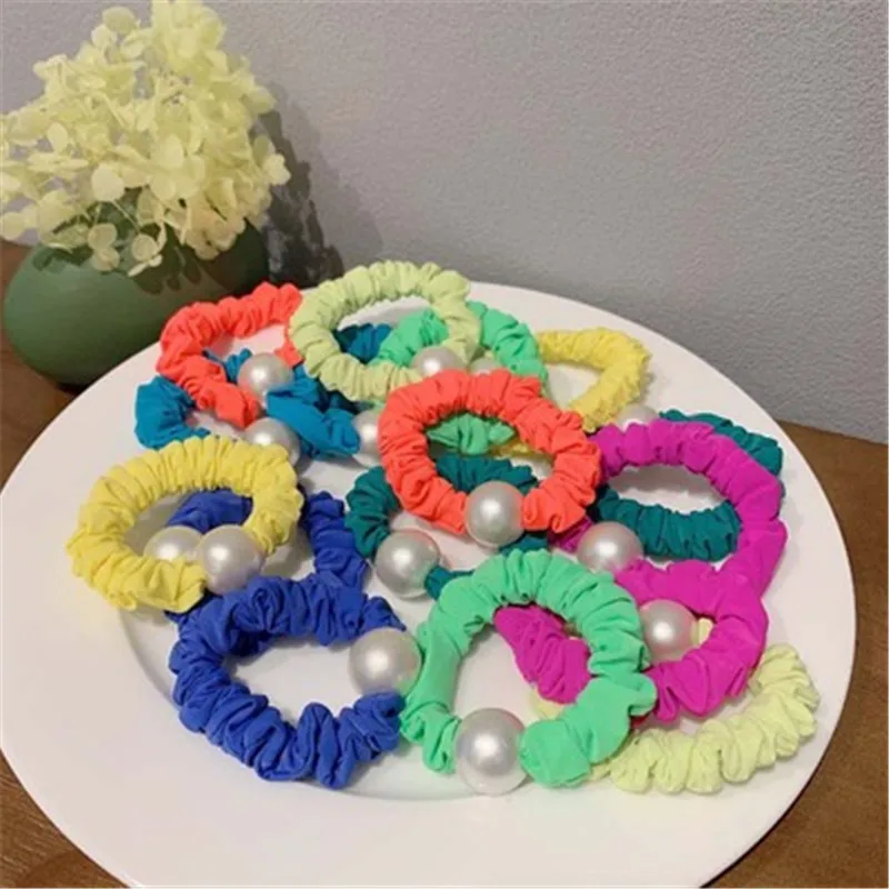 Women Girl Scrunchies Elastic Hair Ties Bands Pearl Summer Fashion Korean Mujer Head Accessories Hyuna Wholesale
Women Girl Scrunchies Elastic Hair Ties Bands Pearl Summer Fashion Korean Mujer Head Accessories Hyuna Wholesale