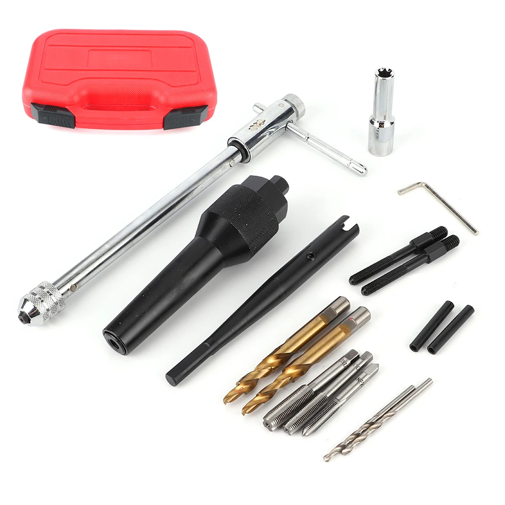 16pcs Damaged 0.3in 0.4in Glow Plug Remover Portable Removal Tool Kit For Cylinder Heads Glow Plug Repair Set
16pcs Damaged 0.3in 0.4in Glow Plug Remover Portable Removal Tool Kit For Cylinder Heads Glow Plug Repair Set