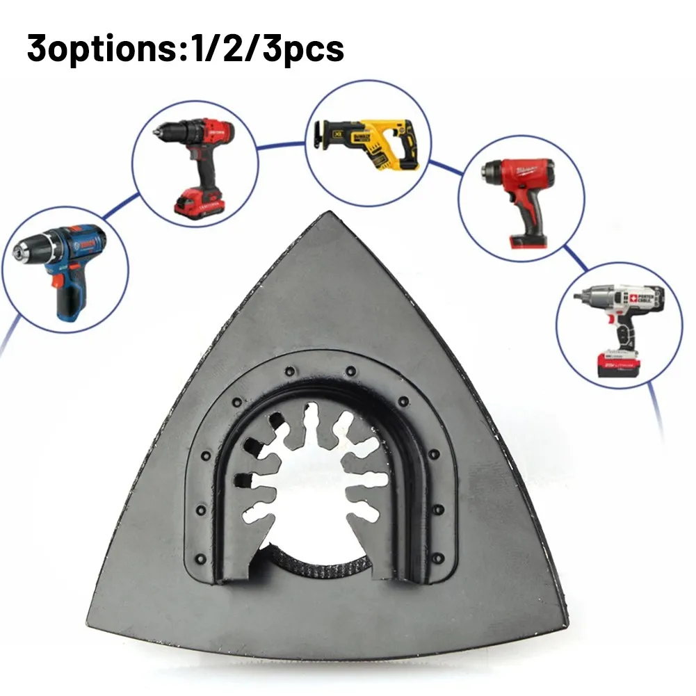 Sanding Pads 82mm Triangular Oscillating Tool Sanding Pad Quick Release Oscillating Tool For Bosch For Chicago For Fein
Sanding Pads 82mm Triangular Oscillating Tool Sanding Pad Quick Release Oscillating Tool For Bosch For Chicago For Fein