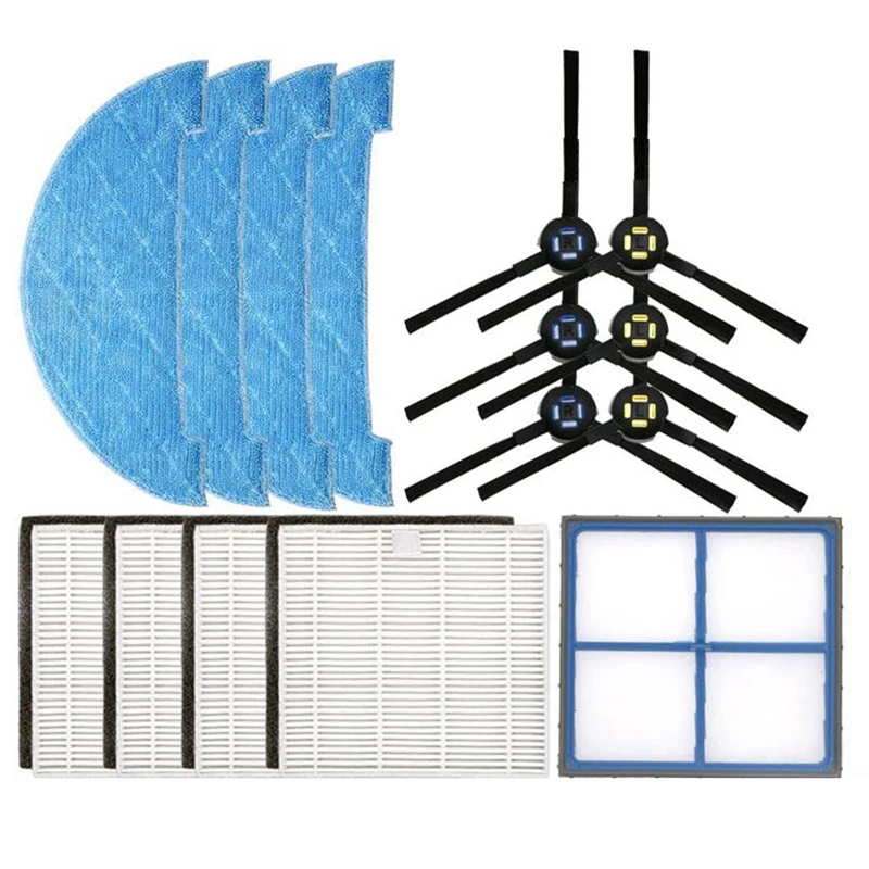 Main Side Brush Hepa Filter Mop Cloth Replacement for ILife V8 V8S X750 X800 X785 V80 Robot Vacuum Cleaner Spare Parts
Main Side Brush Hepa Filter Mop Cloth Replacement for ILife V8 V8S X750 X800 X785 V80 Robot Vacuum Cleaner Spare Parts