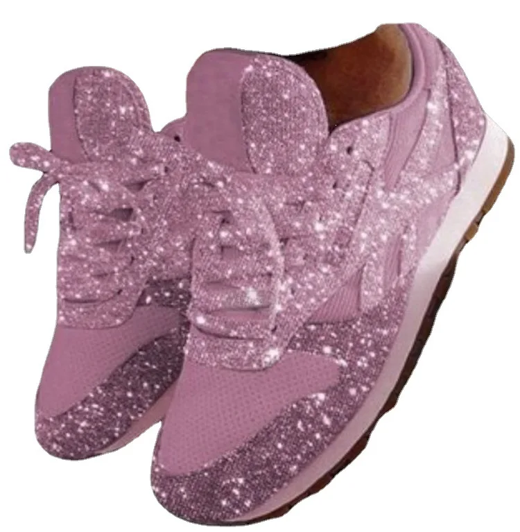 Women Casual Glitter Shoes Mesh Flat Shoes Ladies Sequin Vulcanized Shoes Lace Up Sneakers Outdoor Sport Running Shoes 2021
Women Casual Glitter Shoes Mesh Flat Shoes Ladies Sequin Vulcanized Shoes Lace Up Sneakers Outdoor Sport Running Shoes 2021