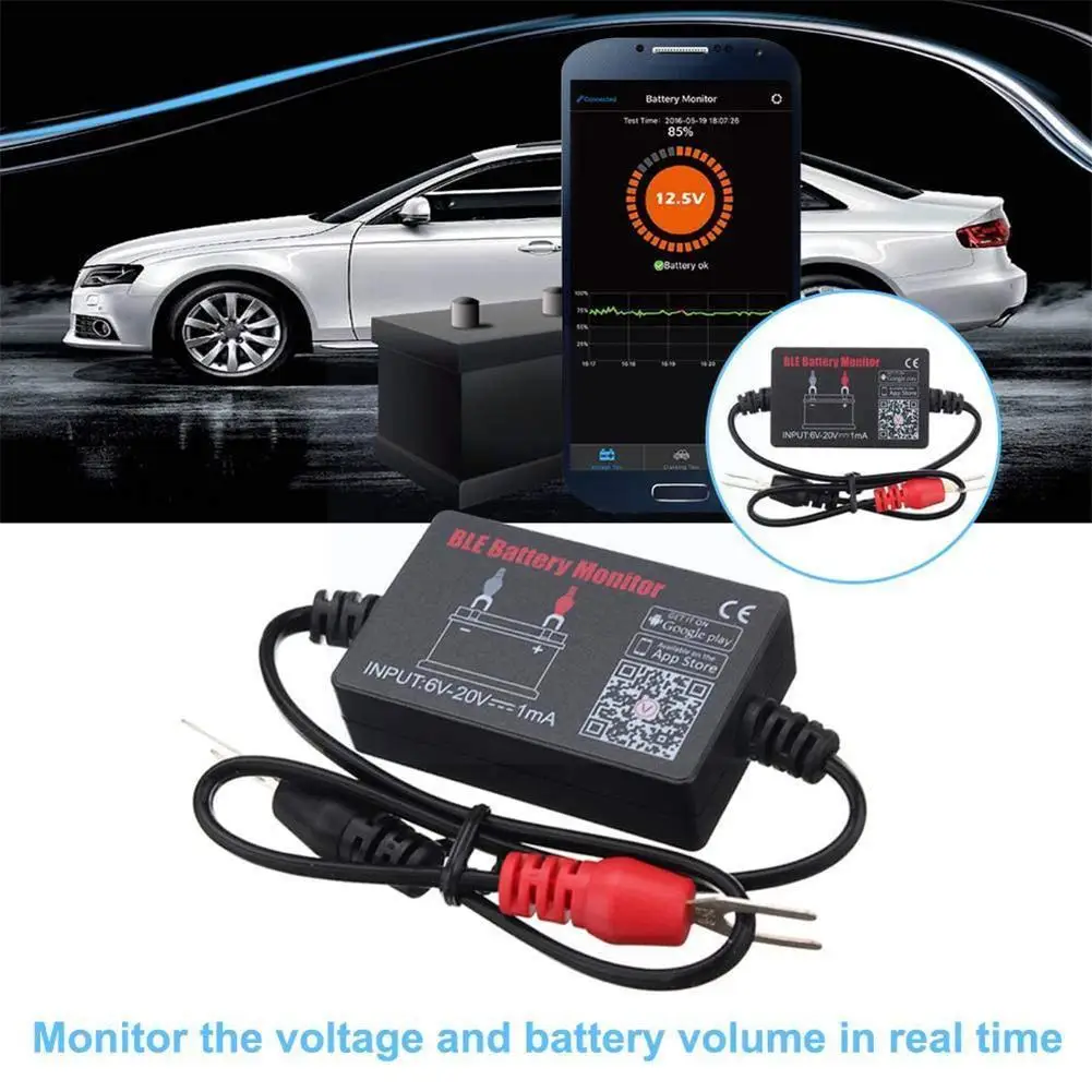 Car Battery Tester BM2 Battery 12V Bluetooth 4.0 Battery Monitor Diagnostic Tool For Android IOS Iphones System D8I0
Car Battery Tester BM2 Battery 12V Bluetooth 4.0 Battery Monitor Diagnostic Tool For Android IOS Iphones System D8I0