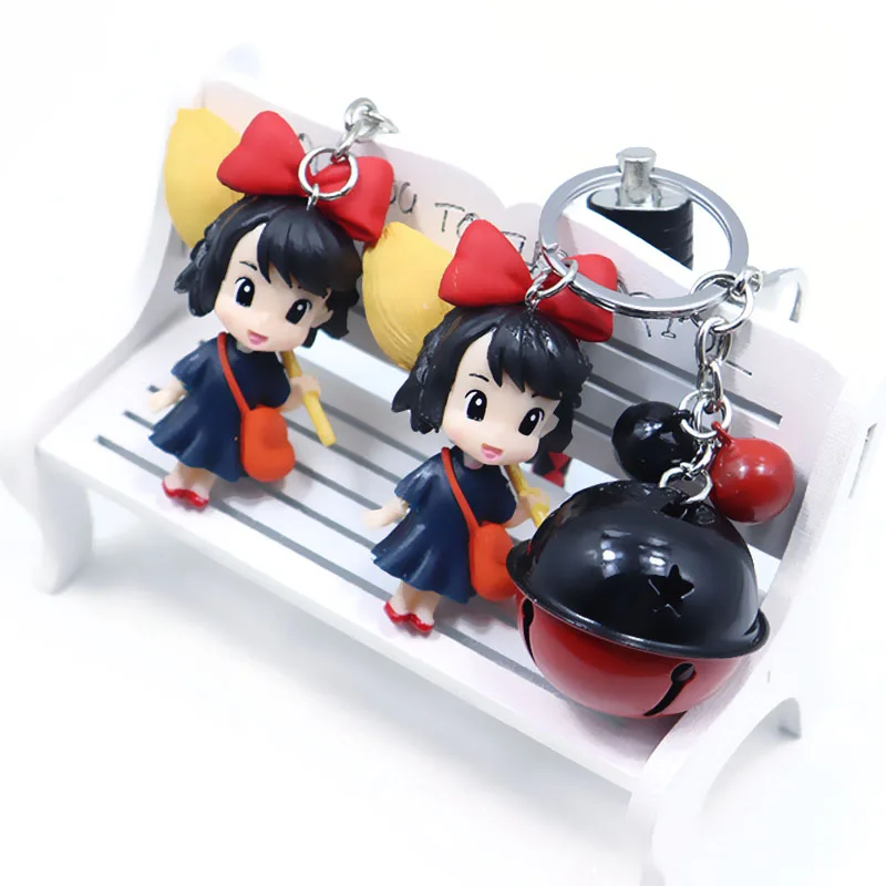 Anime Trinket Keychain Kiki's Delivery Service Kiki Girl JiJi Cat Keyrings Cartoon Dolls Decor Toys Backpack Car Keyholder Gifts
Anime Trinket Keychain Kiki's Delivery Service Kiki Girl JiJi Cat Keyrings Cartoon Dolls Decor Toys Backpack Car Keyholder Gifts
