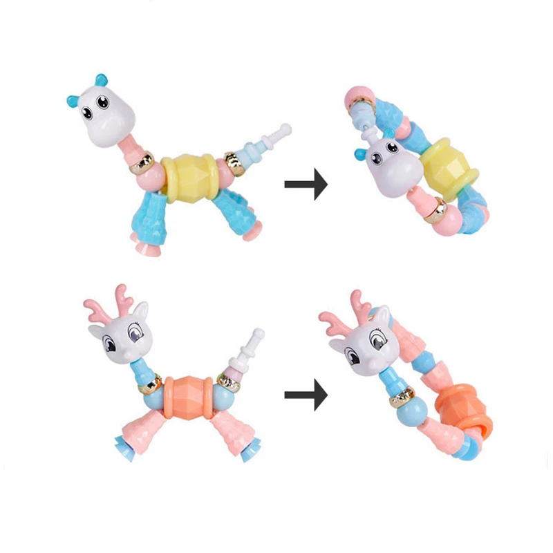 1/5 pcs DIY Toys Magic Animals Bracelets Necklace Kawaii Variety Bracelets Handmade Beads Girls Toy For Kids Education Toy Gifts
1/5 pcs DIY Toys Magic Animals Bracelets Necklace Kawaii Variety Bracelets Handmade Beads Girls Toy For Kids Education Toy Gifts