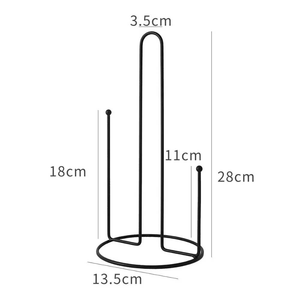 Iron Nordic kitchen Vertical Paper Towel Holder Shelf Creative Dining Table Roll Paper Wrap Storage Rack Desktop Decor
Iron Nordic kitchen Vertical Paper Towel Holder Shelf Creative Dining Table Roll Paper Wrap Storage Rack Desktop Decor