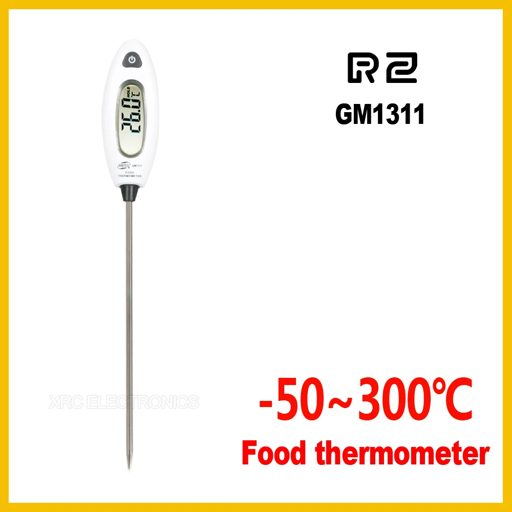 Профессиональный термометр мгновенного считывания, цифровой пищевой термометр для приготовления пищи, температура воды, термометр для барбекю, пищевой термометр GM1311
Профессиональный термометр мгновенного считывания, цифровой пищевой термометр для приготовления пищи, температура воды, термометр для барбекю, пищевой термометр GM1311