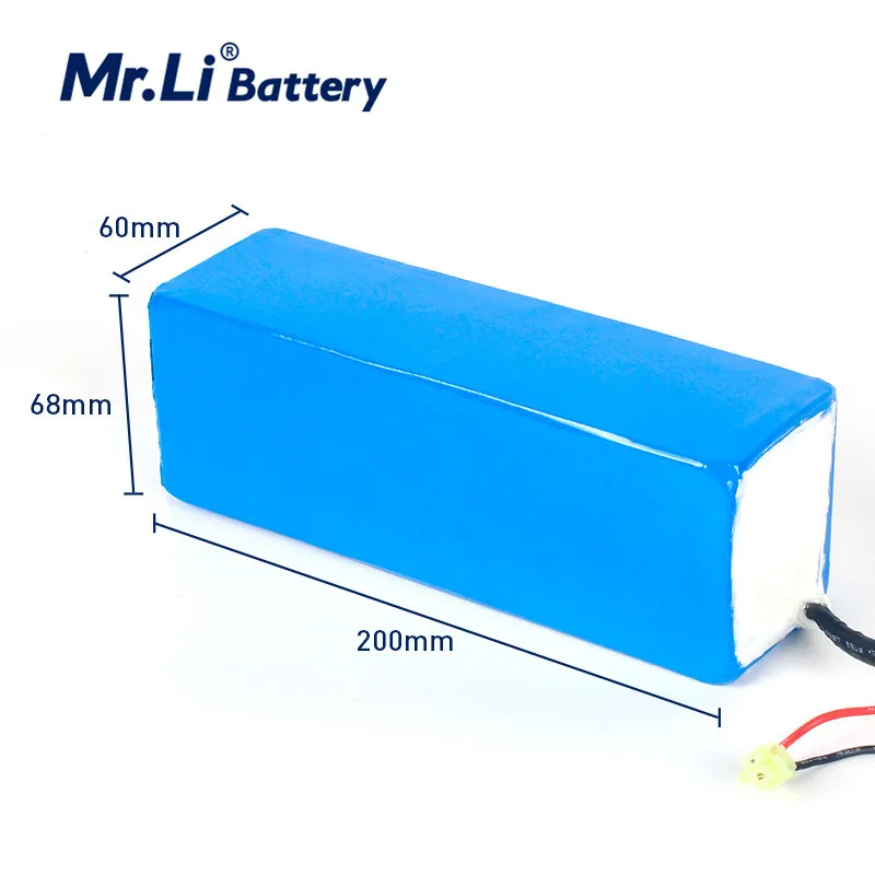 Mr.Li 36V 6Ah Rechargeable Lithium-ion Battery Pack for Electric Bicycle used 18650 30pcs Battery Cell
Mr.Li 36V 6Ah Rechargeable Lithium-ion Battery Pack for Electric Bicycle used 18650 30pcs Battery Cell