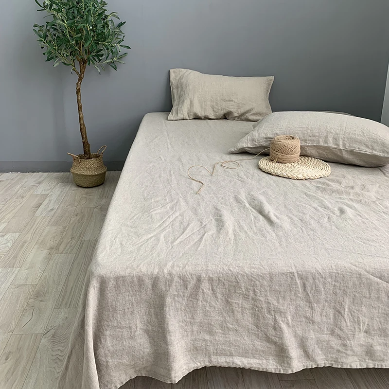 Nature Washed Linens Couple Bed Sheets 150 Elastic Fitted Sheet 200x200 Flax Matress Cover For Home
Nature Washed Linens Couple Bed Sheets 150 Elastic Fitted Sheet 200x200 Flax Matress Cover For Home