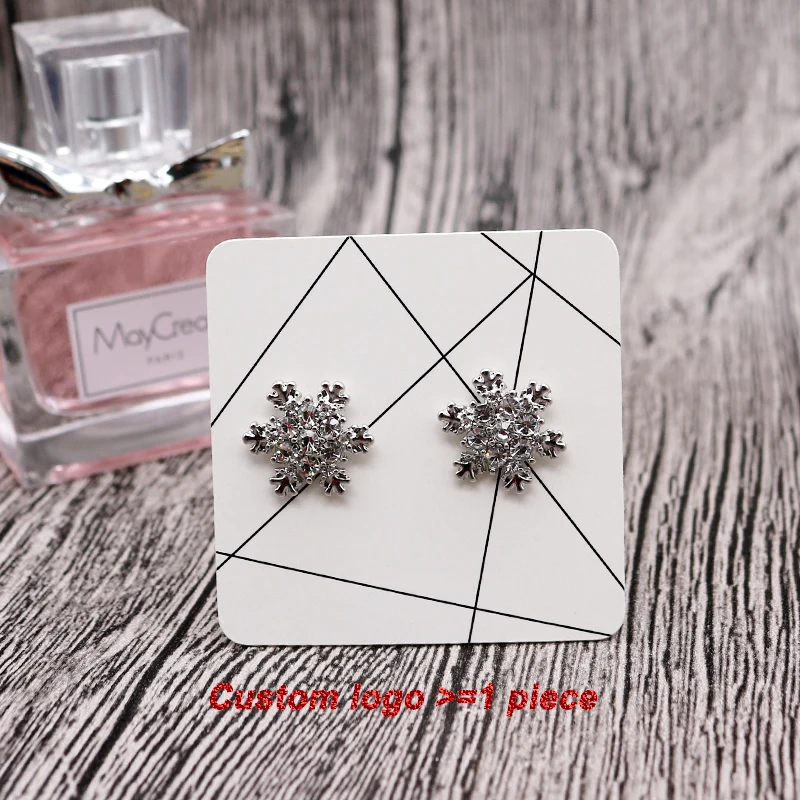100Pcs Jewelry Display Card Necklace Earring Card Hang Tag Card DIY Jewelry Stud Earring Package Cards
100Pcs Jewelry Display Card Necklace Earring Card Hang Tag Card DIY Jewelry Stud Earring Package Cards