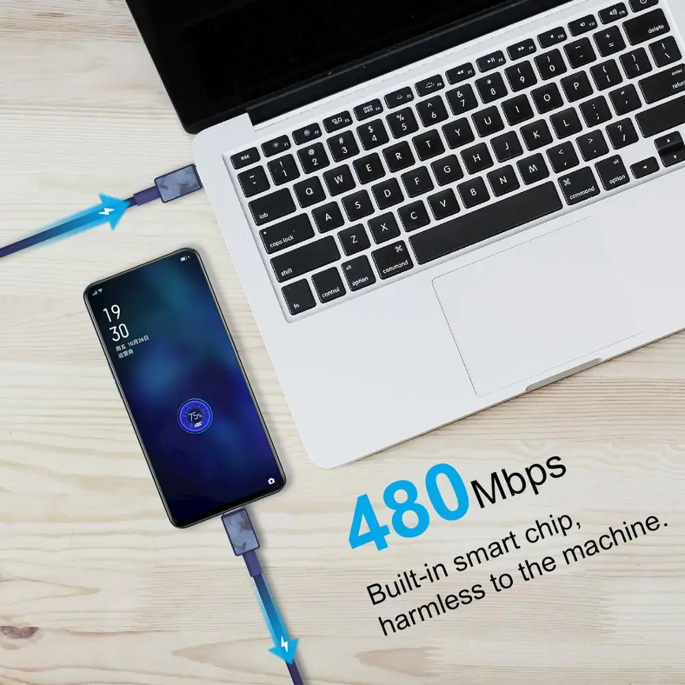 Кабель Ifory 3 А 6 футов USB Type-C быстрая зарядка QC3.0 зарядное устройство C-C для Samsung Galaxy