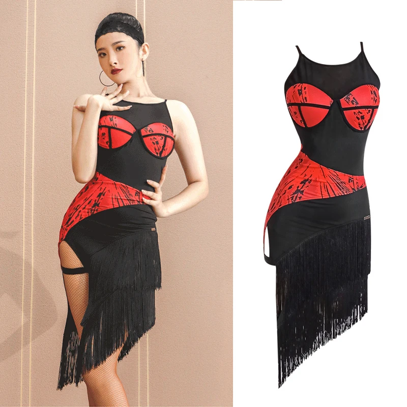 New Adult Women Sexy Backless Tassel Latin Dance Dress Competition Dancewear Salsa Dancing Performance Stage Costume VDB4590
New Adult Women Sexy Backless Tassel Latin Dance Dress Competition Dancewear Salsa Dancing Performance Stage Costume VDB4590