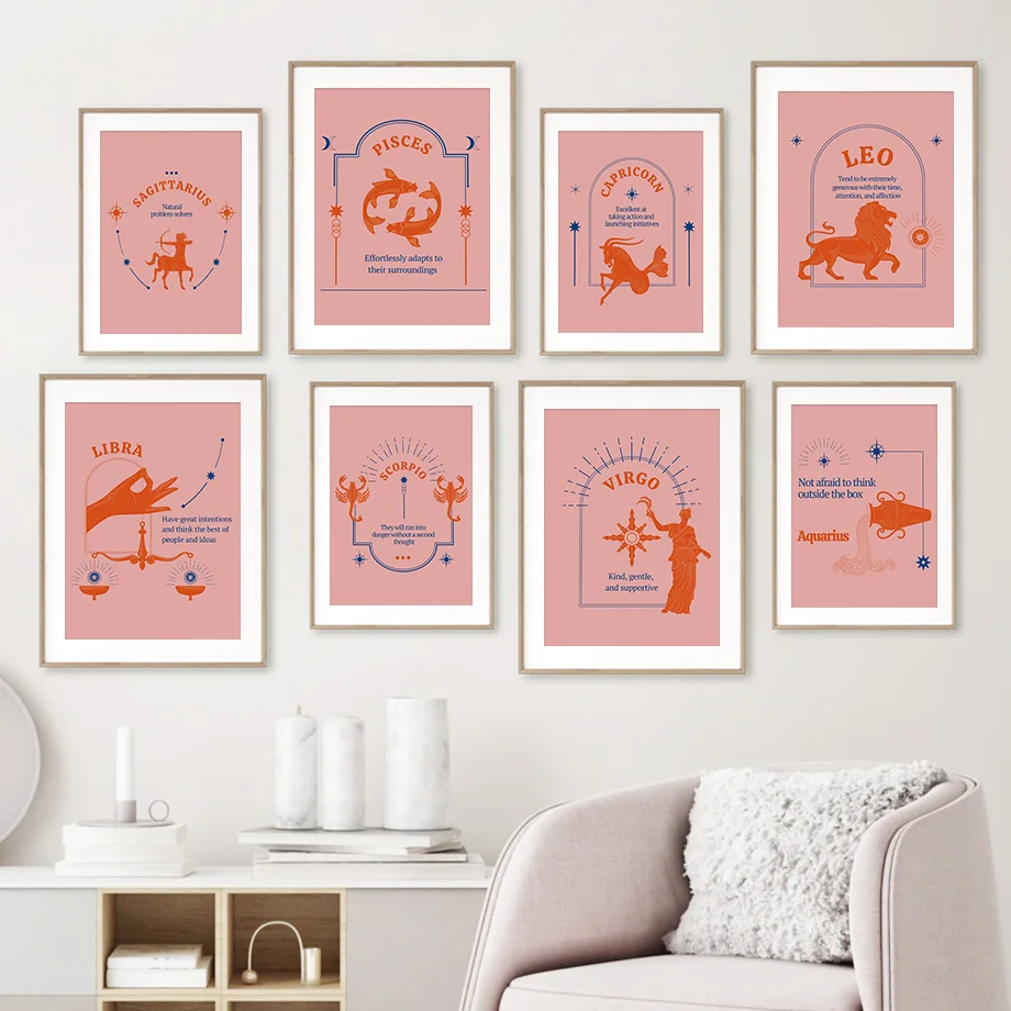 Celestial Constellation Astrology Wall Art Canvas Painting Nordic Posters And Prints Wall Pictures For Aesthetic Room Home Decor
Celestial Constellation Astrology Wall Art Canvas Painting Nordic Posters And Prints Wall Pictures For Aesthetic Room Home Decor