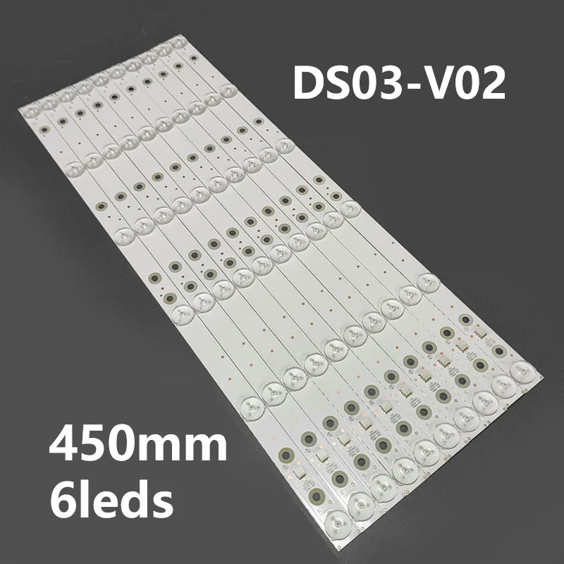 10pcs/set LED Backlight for shivaki STV-50LED13 DS03-V02 DSBJ-WG 202006-DS50M5100-01 DS50M51-DS12 DS50M51 5028D-V02
10pcs/set LED Backlight for shivaki STV-50LED13 DS03-V02 DSBJ-WG 202006-DS50M5100-01 DS50M51-DS12 DS50M51 5028D-V02