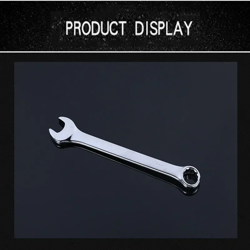 Labor-saved Dual-use Open End Spanners Dual Use Manual Repairing Tool High Carbon Steel Chrome Plating Professional Wrench Tools
Labor-saved Dual-use Open End Spanners Dual Use Manual Repairing Tool High Carbon Steel Chrome Plating Professional Wrench Tools