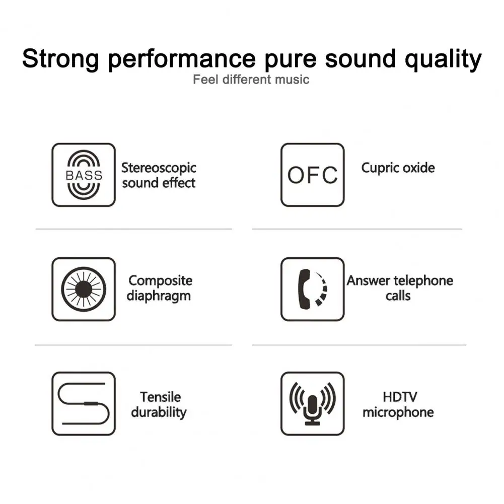 3.5mm Connectors Wired Headphones Portable Subwoofer Music Earphone with Microphone Gaming Headset for Huawei Xiaomi Samsung
3.5mm Connectors Wired Headphones Portable Subwoofer Music Earphone with Microphone Gaming Headset for Huawei Xiaomi Samsung