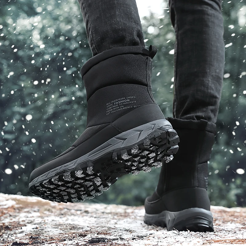 Men Boots Waterproof Winter Shoes European Men High Top Snow Boots Platform Warm Ankle Winter Boots With Wool Size 45
Men Boots Waterproof Winter Shoes European Men High Top Snow Boots Platform Warm Ankle Winter Boots With Wool Size 45