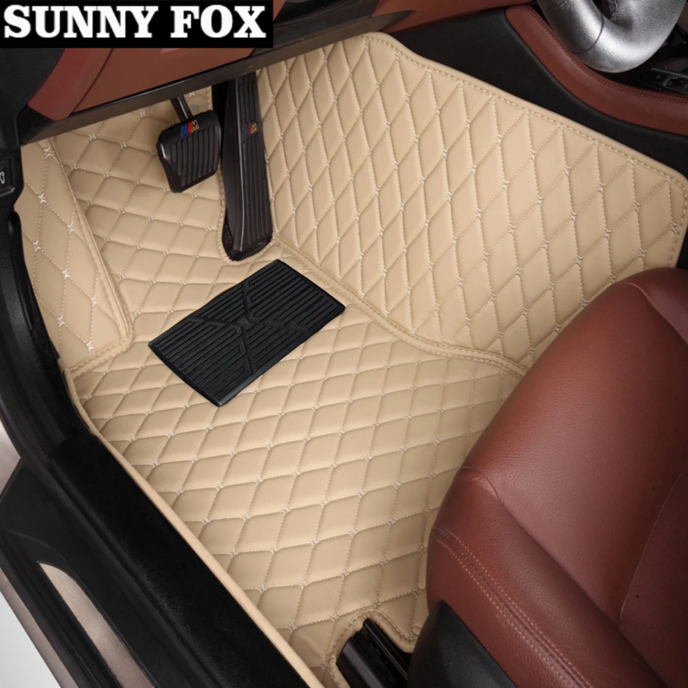 Sunny Fox автомобильные коврики для Audi A6 C5 C6 C7 A4 B6 B7 B8 Allroad Avant чехол ног высокого