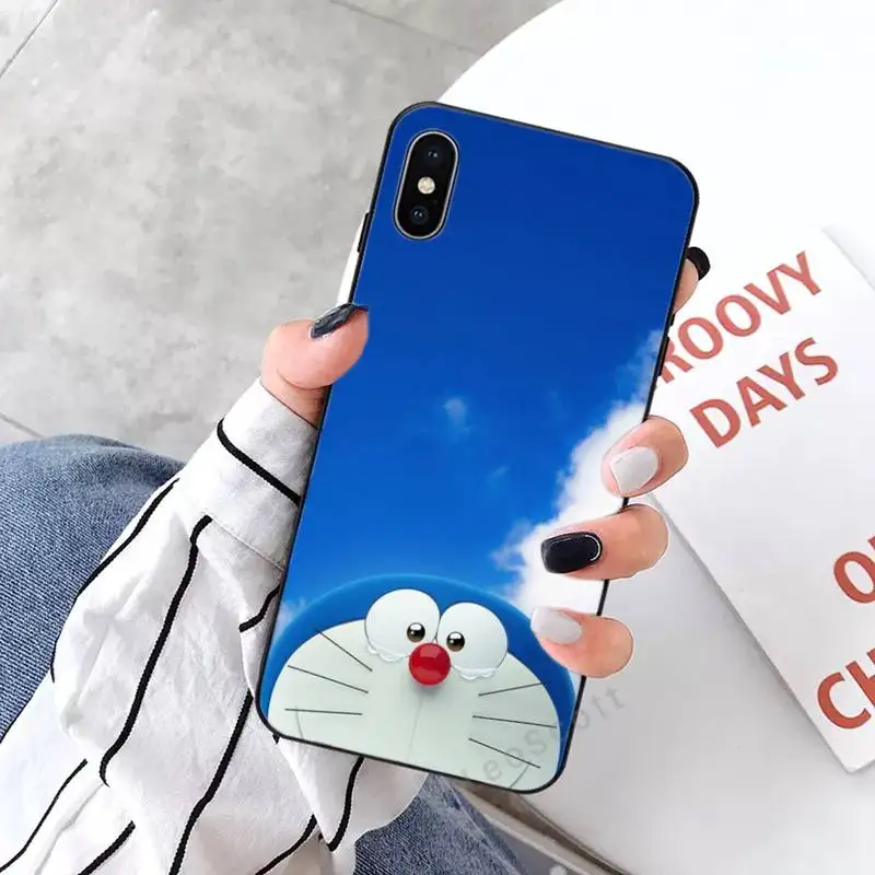 Cute Cartoon Doraemon Robot cat Phone Case for iPhone 11 12 mini pro XS MAX 8 7 6 6S Plus X 5S SE 2020 XR
Cute Cartoon Doraemon Robot cat Phone Case for iPhone 11 12 mini pro XS MAX 8 7 6 6S Plus X 5S SE 2020 XR