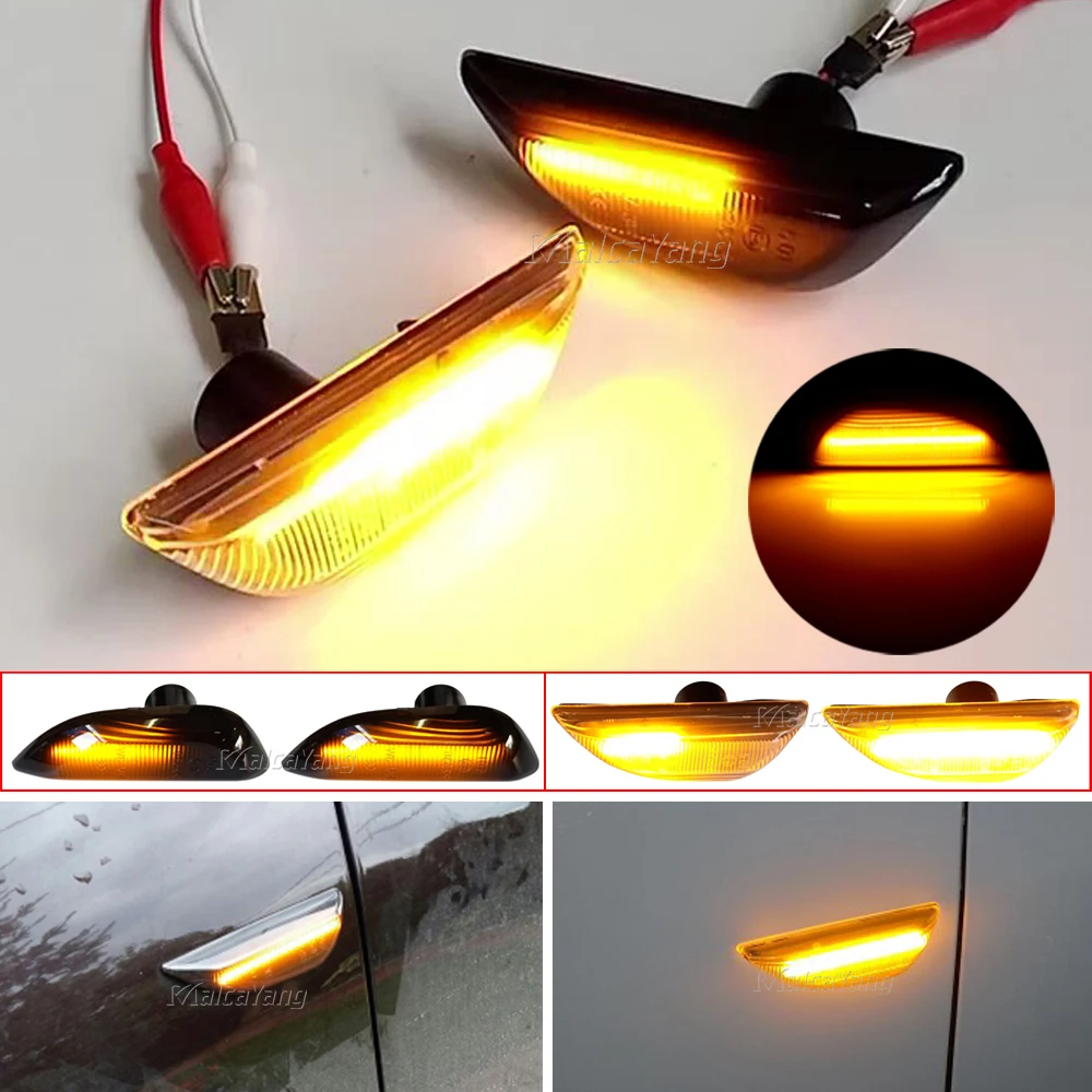 2pcs Dynamic LED SIDE INDICATOR TURN SIGNAL BLACK for Opel Mokka X 2012-2020 for Chevrolet Trax 2013~2019 for Buick Encore 13-20
2pcs Dynamic LED SIDE INDICATOR TURN SIGNAL BLACK for Opel Mokka X 2012-2020 for Chevrolet Trax 2013~2019 for Buick Encore 13-20