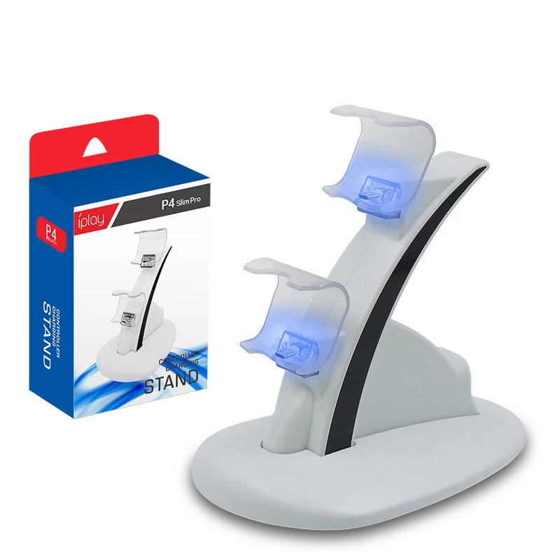 PS4 Controller Charger Stand Station For Sony Playstation 4 PS4/PS4 Pro/PS4 Slim Game Controller Dual USB LED ps 4 Charging Dock
PS4 Controller Charger Stand Station For Sony Playstation 4 PS4/PS4 Pro/PS4 Slim Game Controller Dual USB LED ps 4 Charging Dock