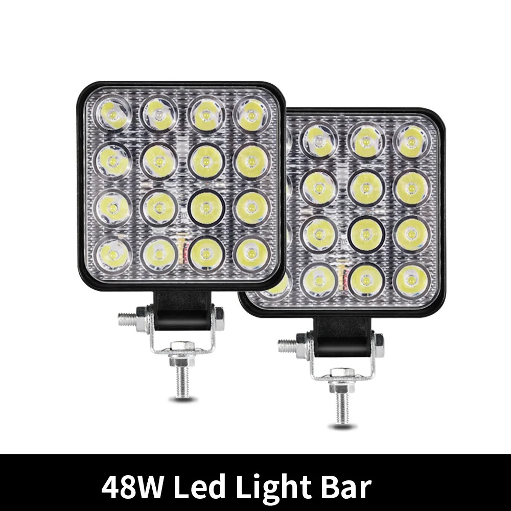 Led light bar 48w Led bar 16barra Led car light For 4x4 led bar offroad SUV ATV Tractor Boat Trucks Excavator 12V 24V work light
Led light bar 48w Led bar 16barra Led car light For 4x4 led bar offroad SUV ATV Tractor Boat Trucks Excavator 12V 24V work light