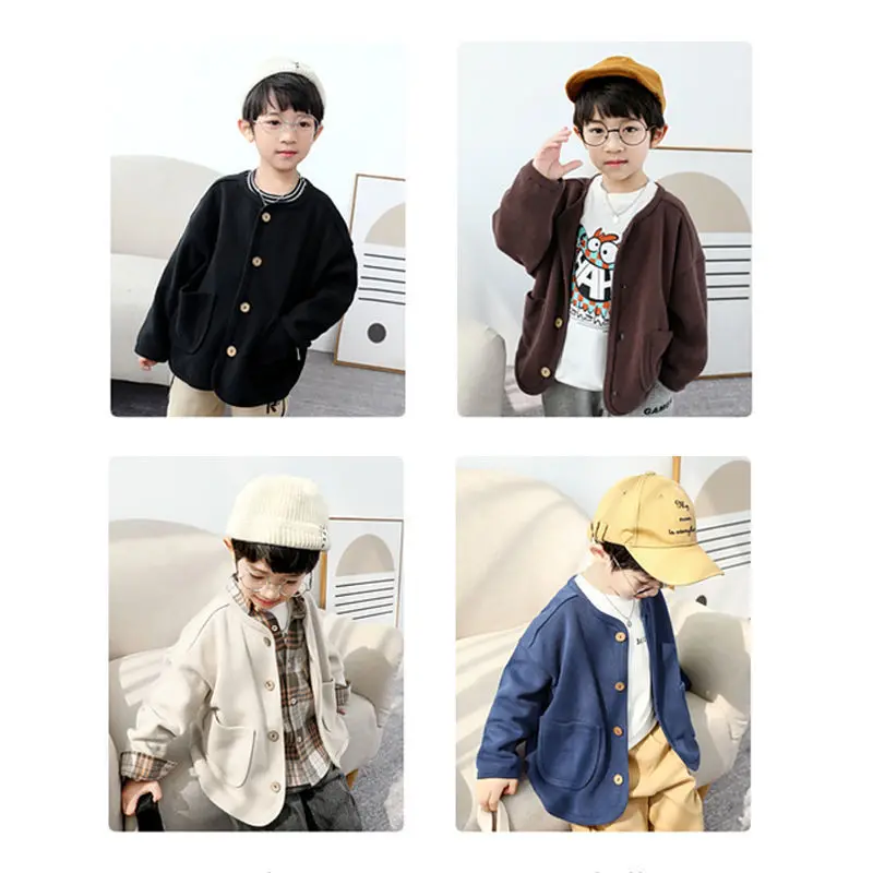 Boys Spring and Autumn Coats 0-13 Years Old Long Sleeve Children's Clothing Cartoon Pattern Korean Casual Kids Clothes for Boy
Boys Spring and Autumn Coats 0-13 Years Old Long Sleeve Children's Clothing Cartoon Pattern Korean Casual Kids Clothes for Boy