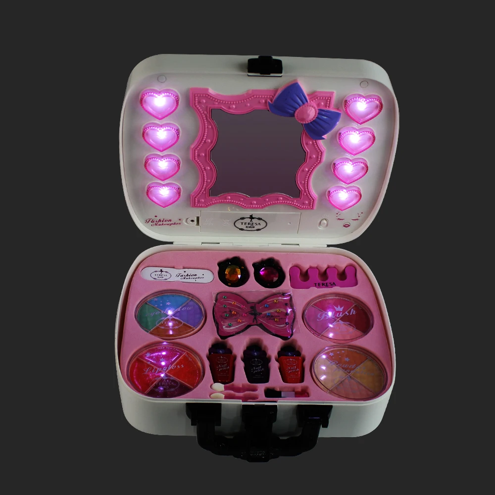 Complete Professional Makeup Washable Cosmetics Makeup Sets Girls Makeup Eyeshadow Lipstick Blush Birthday Toys for Children
Complete Professional Makeup Washable Cosmetics Makeup Sets Girls Makeup Eyeshadow Lipstick Blush Birthday Toys for Children