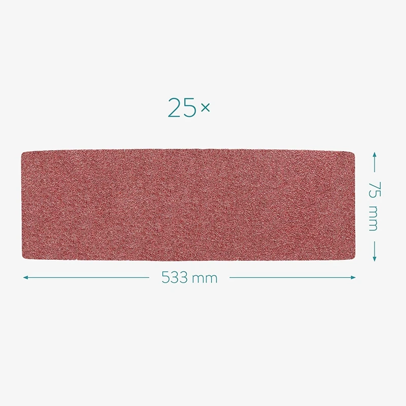 25Pcs Belt Sander Sandpaper 3 X 21 Inch Sanding Belts Aluminum Oxide Sanding Belts (40 60 80 10 Grits ) for Belt Sander
25Pcs Belt Sander Sandpaper 3 X 21 Inch Sanding Belts Aluminum Oxide Sanding Belts (40 60 80 10 Grits ) for Belt Sander