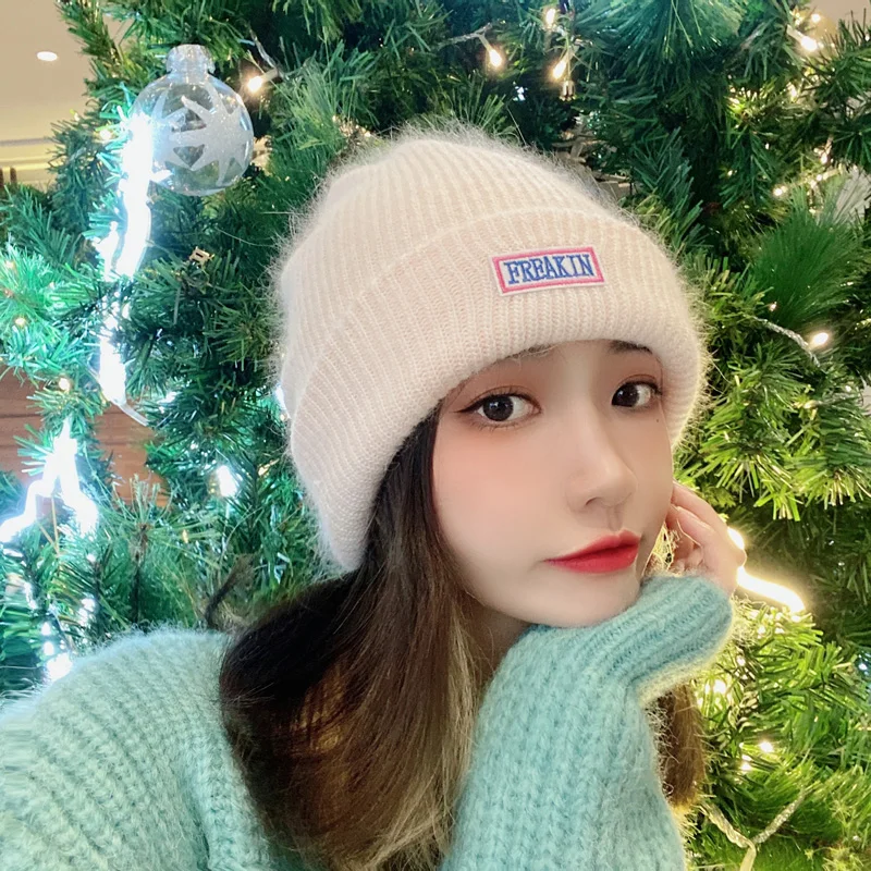 Женская Зимняя Шапка-бини из натурального кроличьего меха, однотонная
Женская Зимняя Шапка-бини из натурального кроличьего меха, однотонная