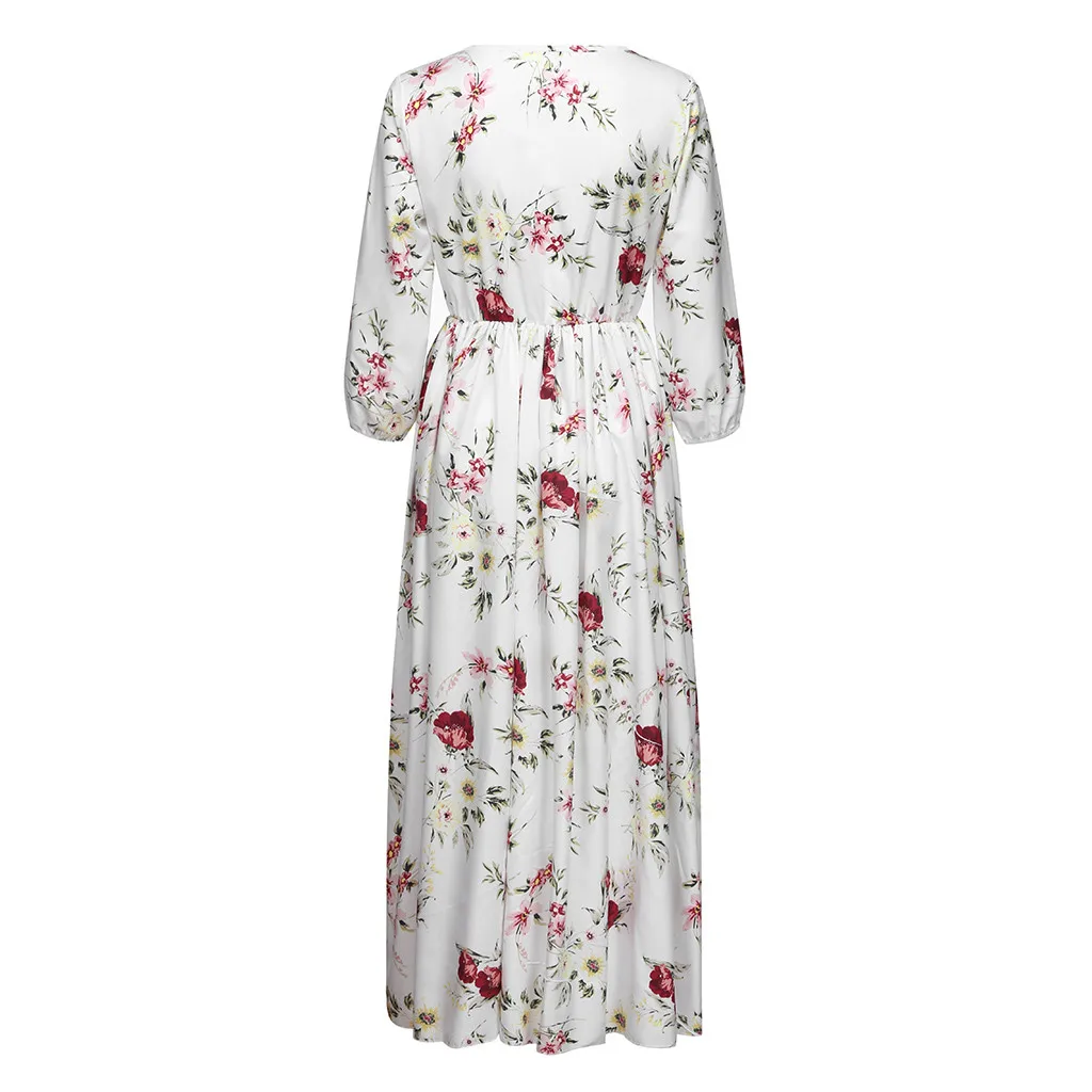 Home&Nest Summer Dresses Women Floral Printed Half Sleeve Long Dress Ladies Boho O Neck Slim Swing Maxi Dresses Female Holiday
Home&Nest Summer Dresses Women Floral Printed Half Sleeve Long Dress Ladies Boho O Neck Slim Swing Maxi Dresses Female Holiday