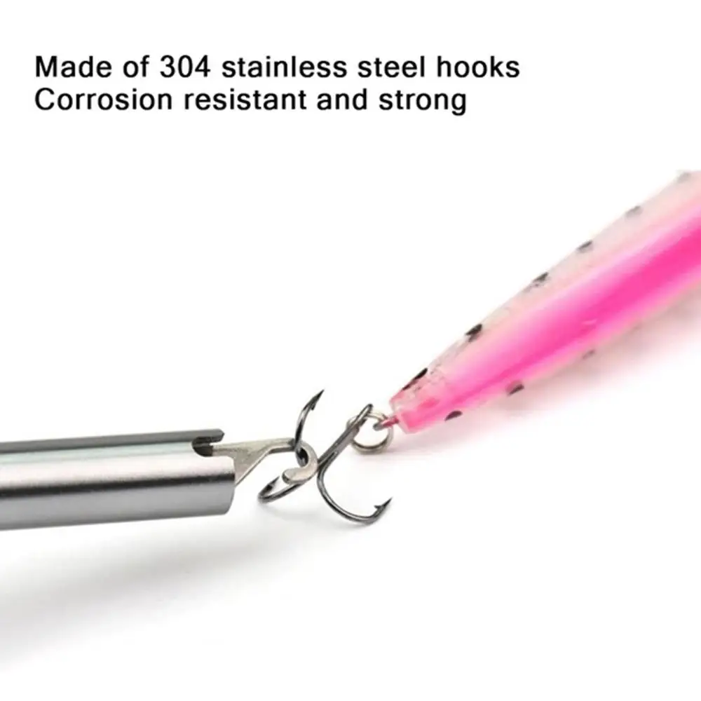 17x7.5x3cm Stainless Steel Hook Fishing Puller Fishing Tool Portable T Shape Removal Fish Fish Hook Remover T-Handle Extractor
17x7.5x3cm Stainless Steel Hook Fishing Puller Fishing Tool Portable T Shape Removal Fish Fish Hook Remover T-Handle Extractor