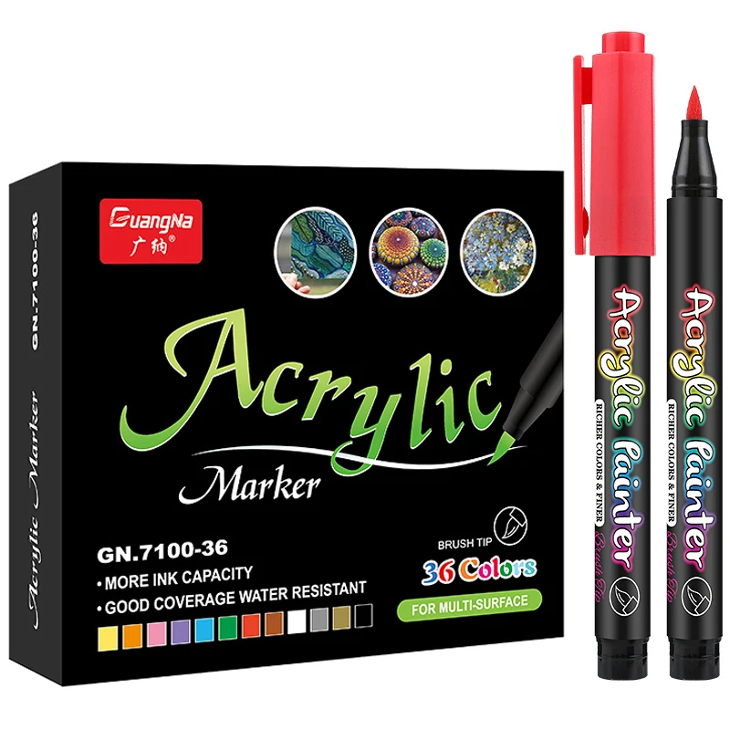 Акриловые маркеры для рисования кисточками для ткани, холста, искусства, скалы, рисования, изготовления карт, металла и керамики, стекла, тво...
Акриловые маркеры для рисования кисточками для ткани, холста, искусства, скалы, рисования, изготовления карт, металла и керамики, стекла, тво...