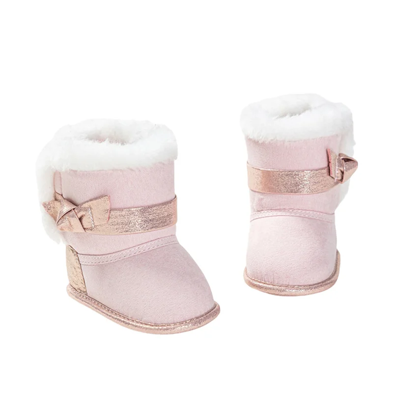 Toddler Baby Girls Boots, Infant Fashion Bowknot Soft Sole Footwear Walking Shoes Prewalker for Autumn Winter, Pink/Gray/Brown
Toddler Baby Girls Boots, Infant Fashion Bowknot Soft Sole Footwear Walking Shoes Prewalker for Autumn Winter, Pink/Gray/Brown