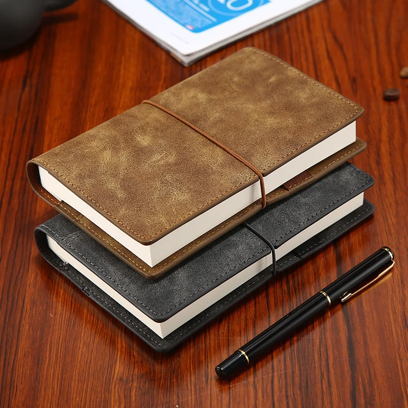 Блокнот A6 уплотненный для студентов, простой портативный маленький ретро-блокнот для путешествий, Канцтовары для учебы
Блокнот A6 уплотненный для студентов, простой портативный маленький ретро-блокнот для путешествий, Канцтовары для учебы