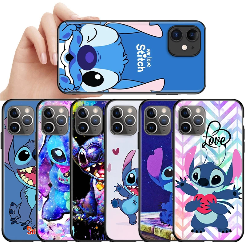 Stitch cute cartoon Silicone Cover For Apple iPhone 13 12 11 SE XS XR X 7 8 6 5 S mini Plus Pro MAX 2020 Black Phone Case
Stitch cute cartoon Silicone Cover For Apple iPhone 13 12 11 SE XS XR X 7 8 6 5 S mini Plus Pro MAX 2020 Black Phone Case