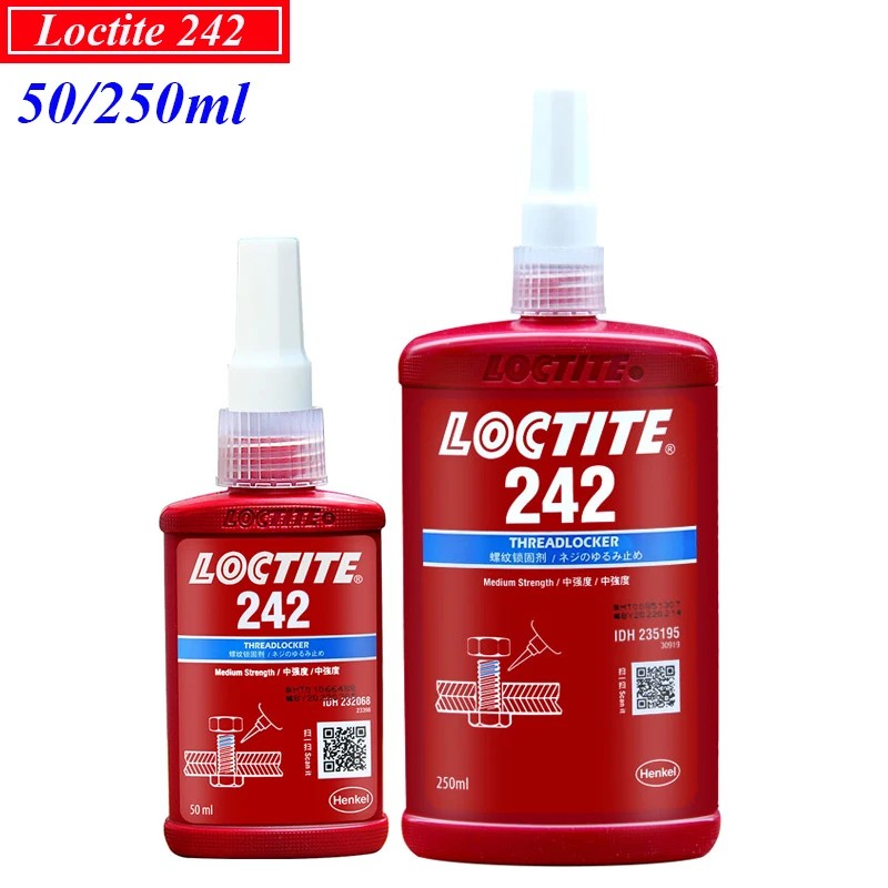 Новый клей для фиксации резьбы Loctite 250, 50 мл, 242 мл, средняя прочность, средняя вязкость, тиксотропный клей для резьбы
Новый клей для фиксации резьбы Loctite 250, 50 мл, 242 мл, средняя прочность, средняя вязкость, тиксотропный клей для резьбы