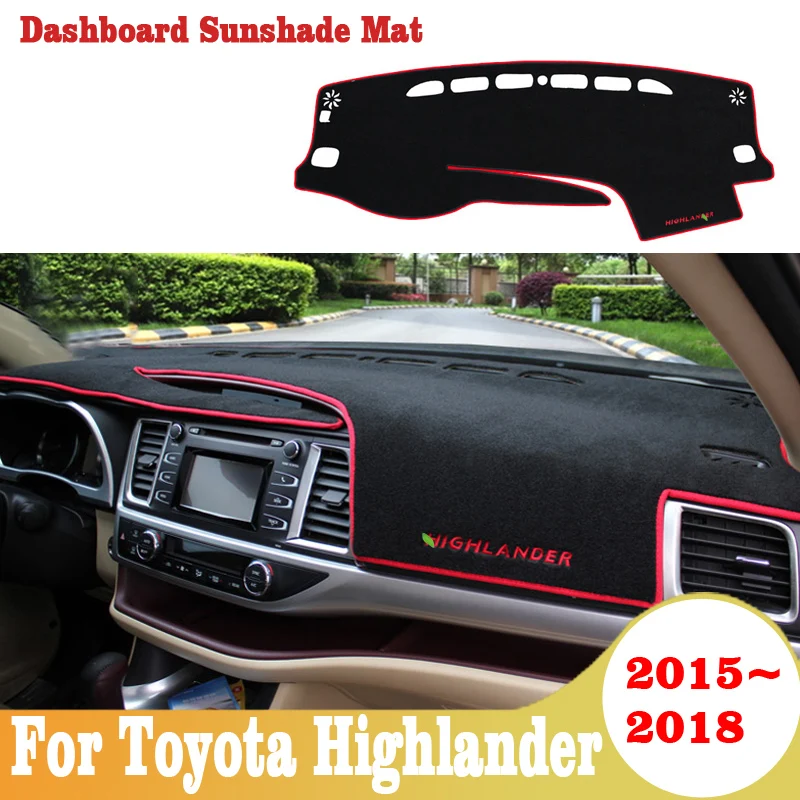 Car Dashboard Avoid Light Pad Instrument Platform Desk Cover Mat Carpets Trim For Toyota Highlander 2015 2016 2018 Accessories
Car Dashboard Avoid Light Pad Instrument Platform Desk Cover Mat Carpets Trim For Toyota Highlander 2015 2016 2018 Accessories