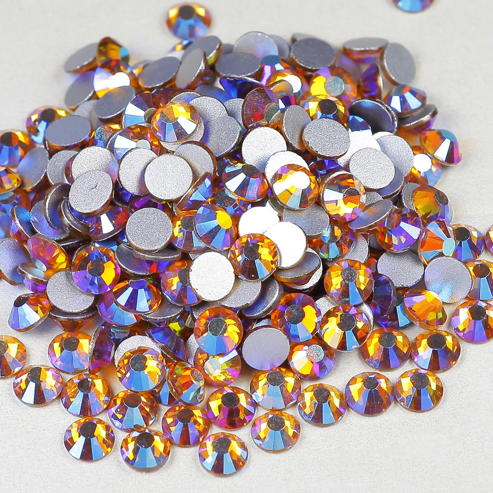 Yantuo crystal Topaz AB High quality glitter Flatback Rhinestones Glass Better Stone Flatback heat Press Stones ss3-20 1440pcs
Yantuo crystal Topaz AB High quality glitter Flatback Rhinestones Glass Better Stone Flatback heat Press Stones ss3-20 1440pcs