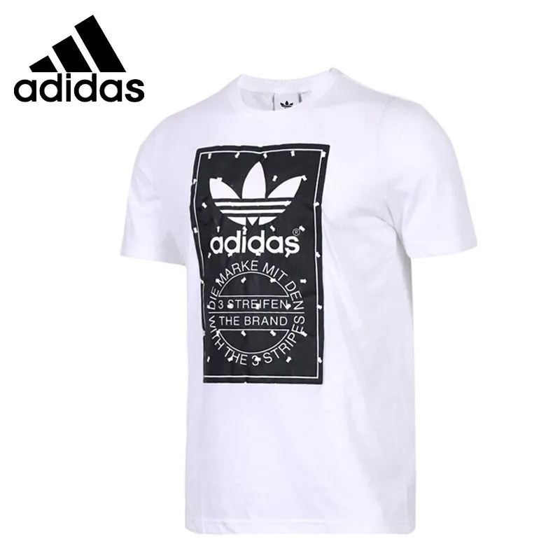 Оригинальные новые поступления, Футболки Adidas Originals LABEL, мужские футболки с коротким рукавом, спортивная одежда
Оригинальные новые поступления, Футболки Adidas Originals LABEL, мужские футболки с коротким рукавом, спортивная одежда