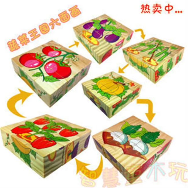 Wooden Puzzles 6 Sides Wisdom Jigsaw Early Education Toys Children Wooden Cartoon Animal Puzzle Toys Parent-Child Game
Wooden Puzzles 6 Sides Wisdom Jigsaw Early Education Toys Children Wooden Cartoon Animal Puzzle Toys Parent-Child Game