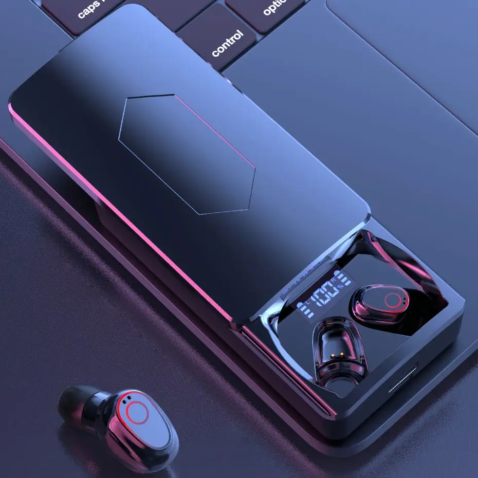 1000mAh Charging Box Wireless Headphone Waterproof Bluetooth 5.1 Earphones Touch Control 9D Stereo Headsets HIFI In-ear Earbuds
1000mAh Charging Box Wireless Headphone Waterproof Bluetooth 5.1 Earphones Touch Control 9D Stereo Headsets HIFI In-ear Earbuds