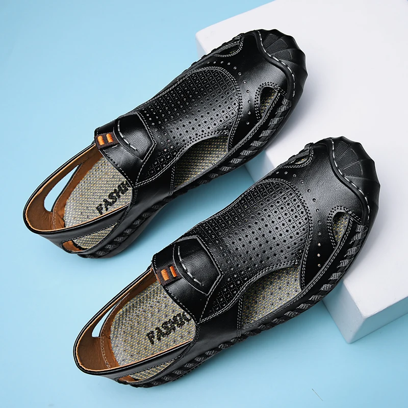 Sandals Men Leather Sandalias Deportivas Hombre Sandalia Masculina Couro Sandles For Men Sandalet Erkek Sandals Shoes
Sandals Men Leather Sandalias Deportivas Hombre Sandalia Masculina Couro Sandles For Men Sandalet Erkek Sandals Shoes