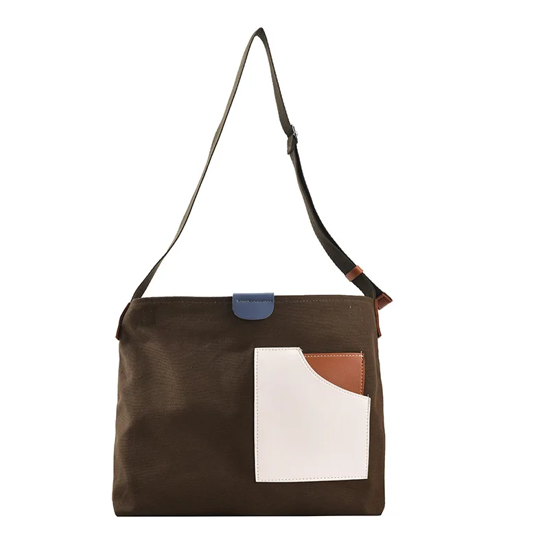 Patchwork color simple western leisure female bag handbag 2021 new foreign trade export student bag small square bag female bag
Patchwork color simple western leisure female bag handbag 2021 new foreign trade export student bag small square bag female bag
